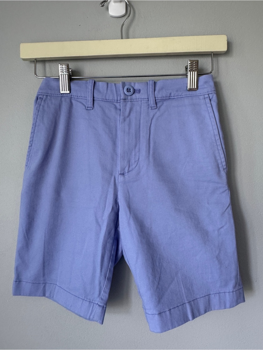 Crewcuts Lavender Blue Boys' Cotton Chino Shorts